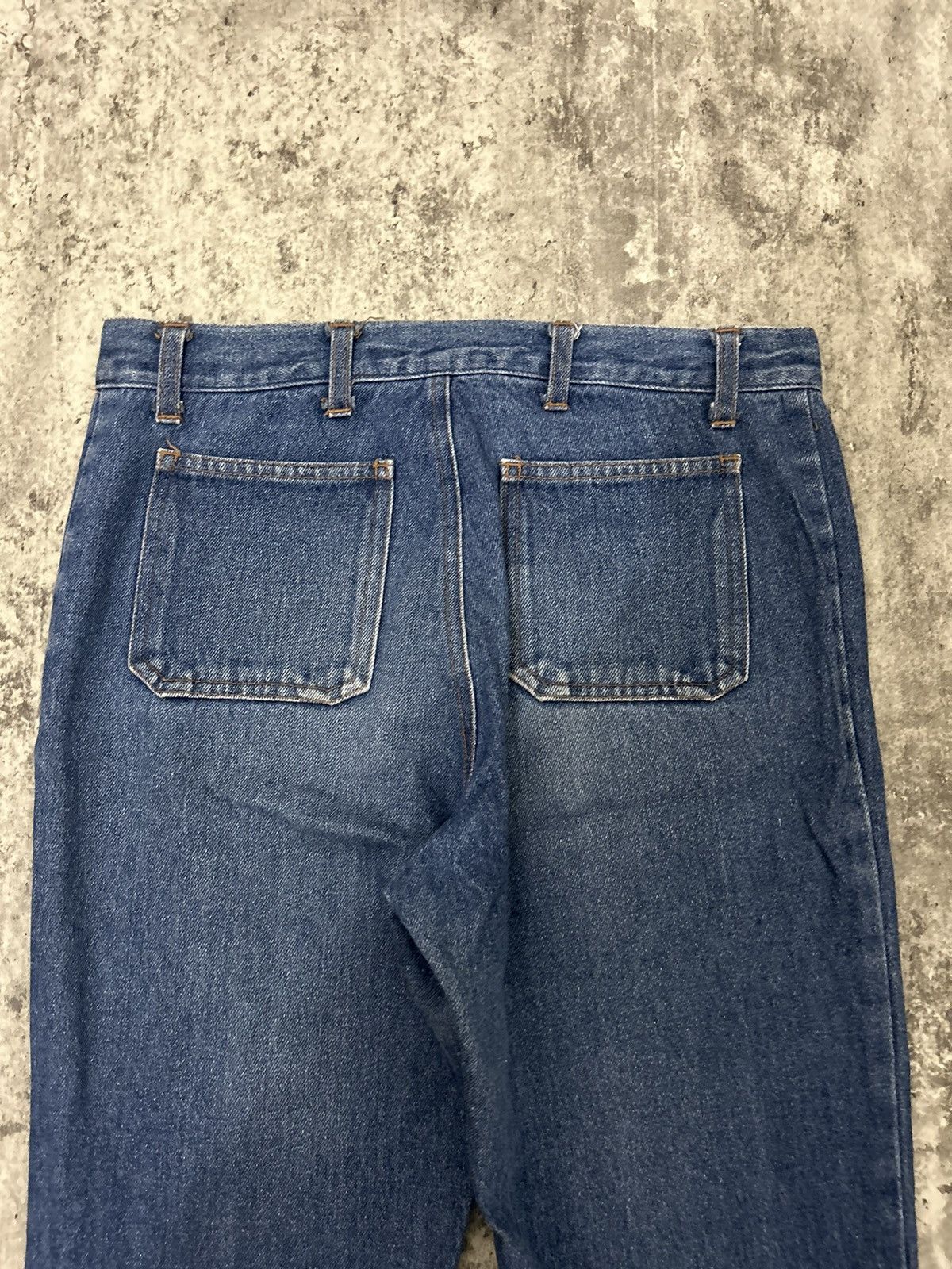 If Six Was Nine × Japanese Brand × Le Grande Bleu (L.G.B.) Vintage Fiftyh’s Campany Lace Leg Super Flare Pans Size US 28 / EU 44 - 9 Thumbnail