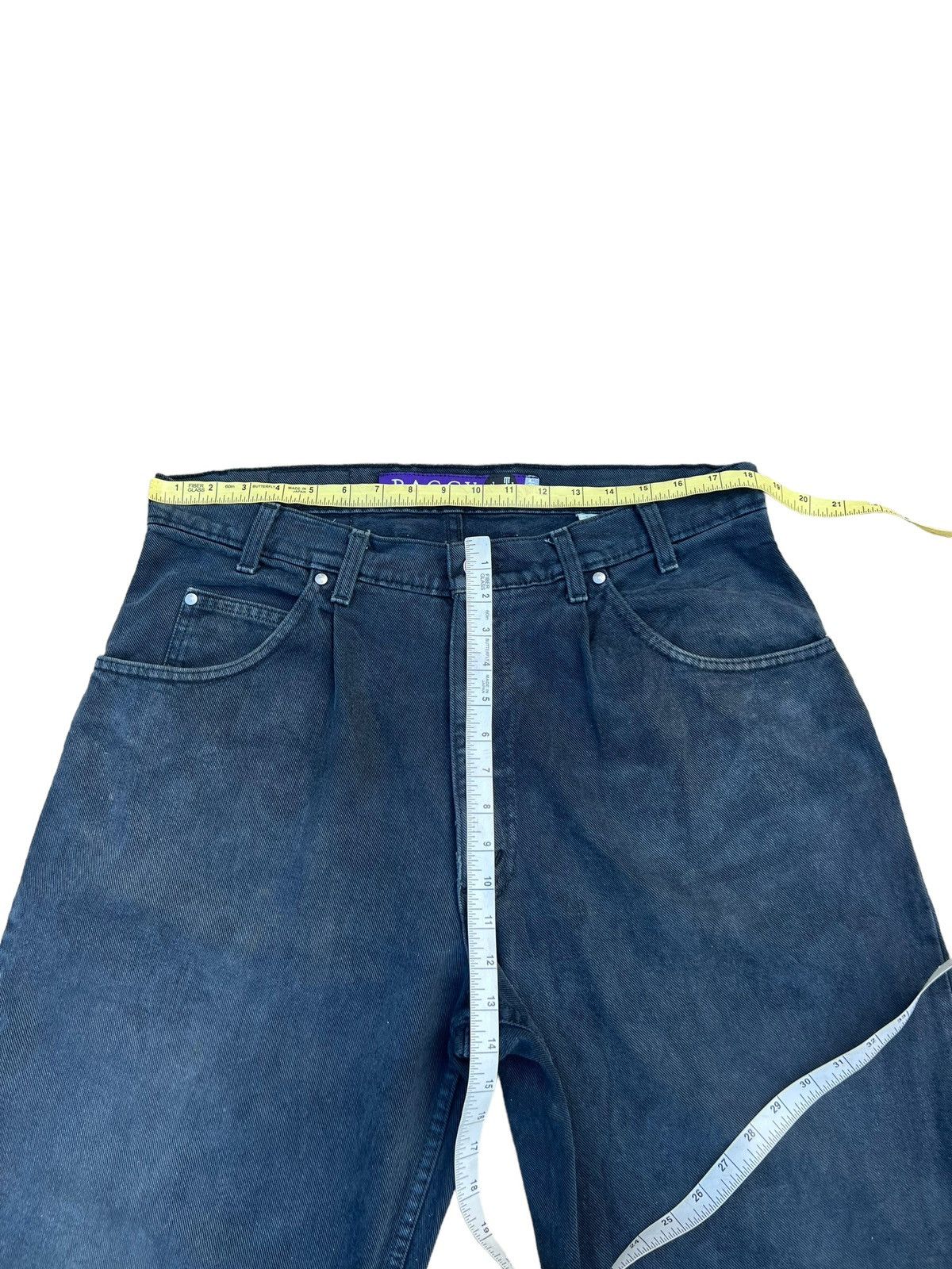 Levi's Vintage 1995 Levi’s Silvertab Faded Black Denim Baggy Jeans Size US 36 / EU 52 - 2 Thumbnail