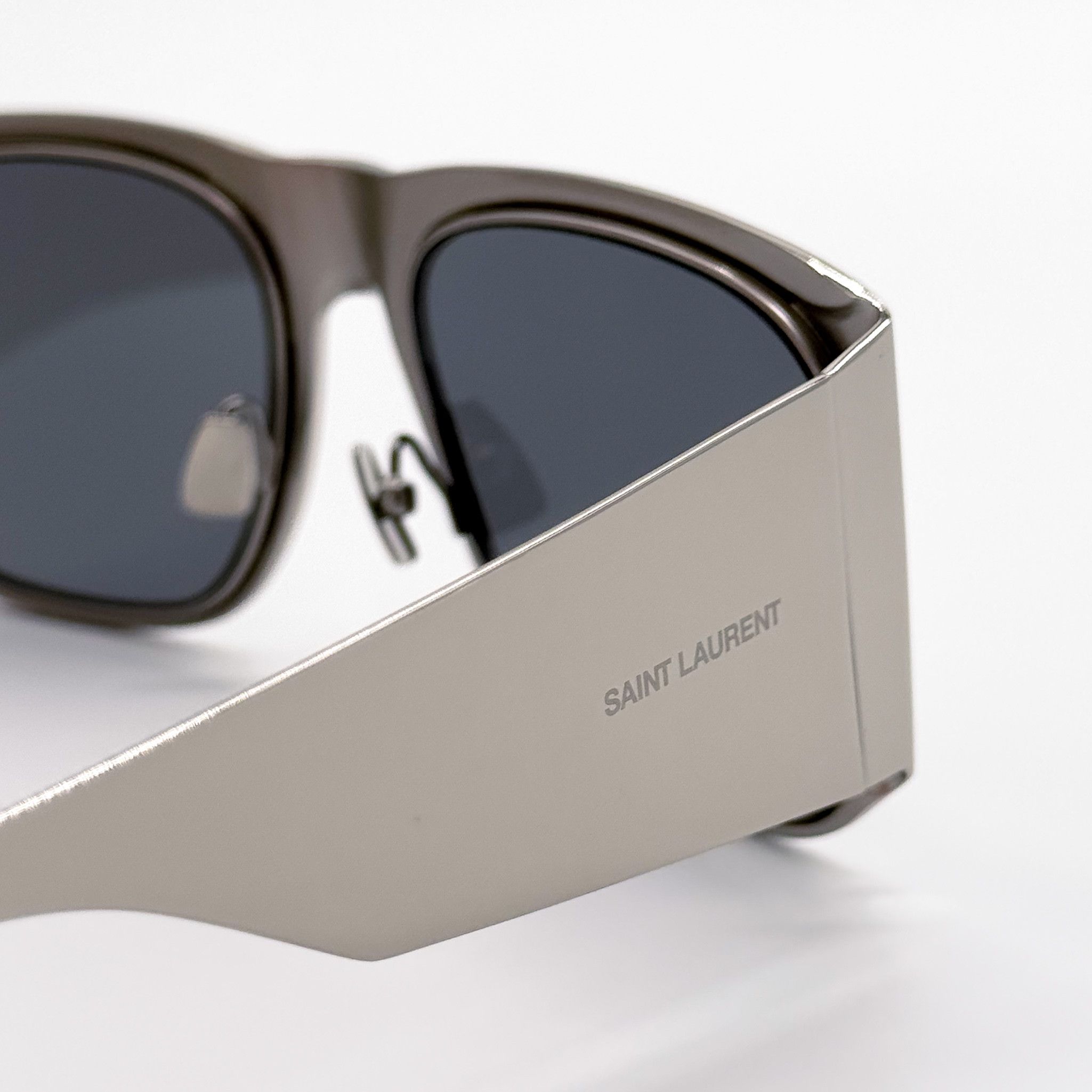 Saint Laurent Paris NEW SAINT LAURENT SL636 002 SUNGLASSES UNISEX SQUARE SL 636 Size ONE SIZE - 6 Thumbnail