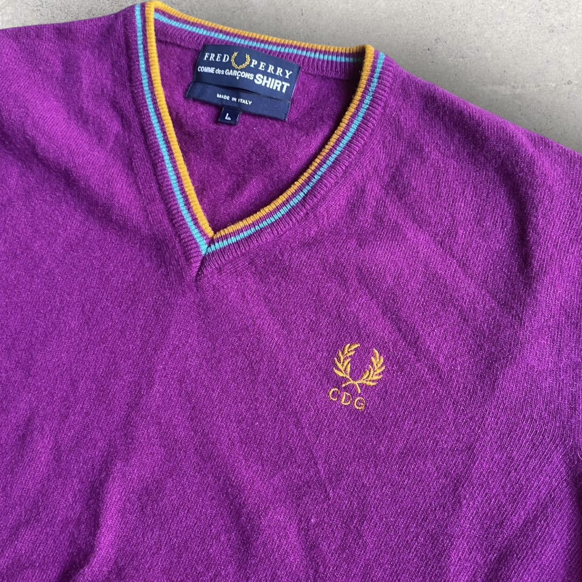 Fred Perry X Comme Des Garcons Sweatshirt