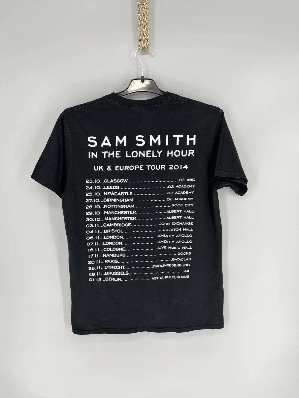 Other Sam Smith In The Lonely Hour Tour T Shirt US 2014 Concert S Size US M / EU 48-50 / 2 - 8 Thumbnail