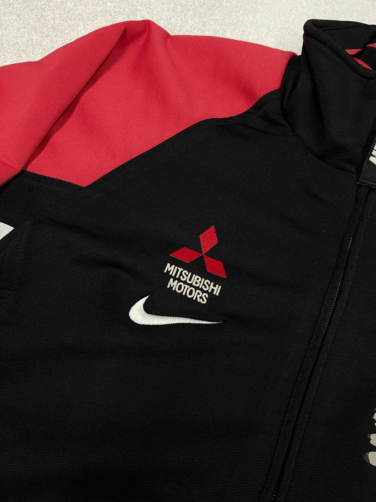 Nike Nike Racing Mitsubishi Motors Track Jacket Double Logo Size US S / EU 44-46 / 1 - 5 Thumbnail