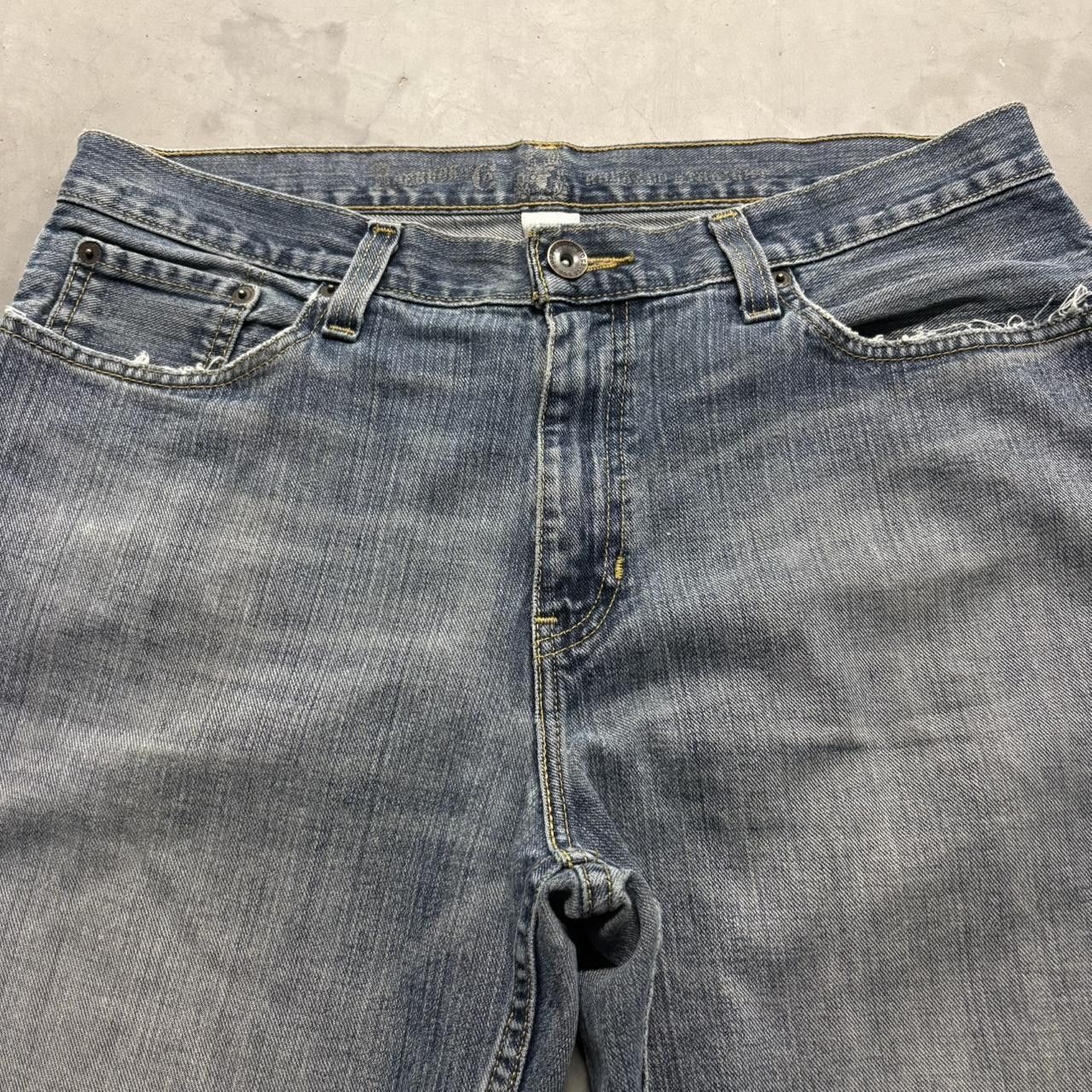 Vintage Crazy Vintage Y2K/2000s Baggy Skater Style Streetwear Y2K Style Medium Wash Denim Jeans! Size US 34 / EU 50 - 4 Thumbnail