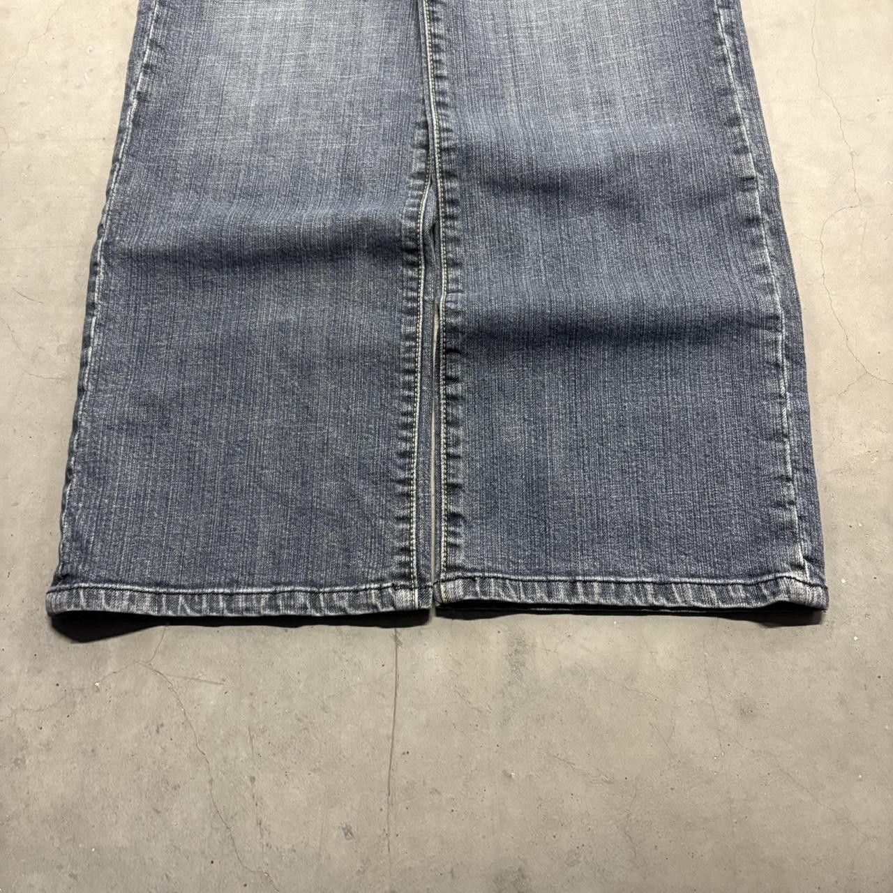 Chicos Crazy Vintage Y2K/2000s Baggy Chico’s Platinum Dark Wash Denim Jeans! Size US 34 / EU 50 - 5 Thumbnail