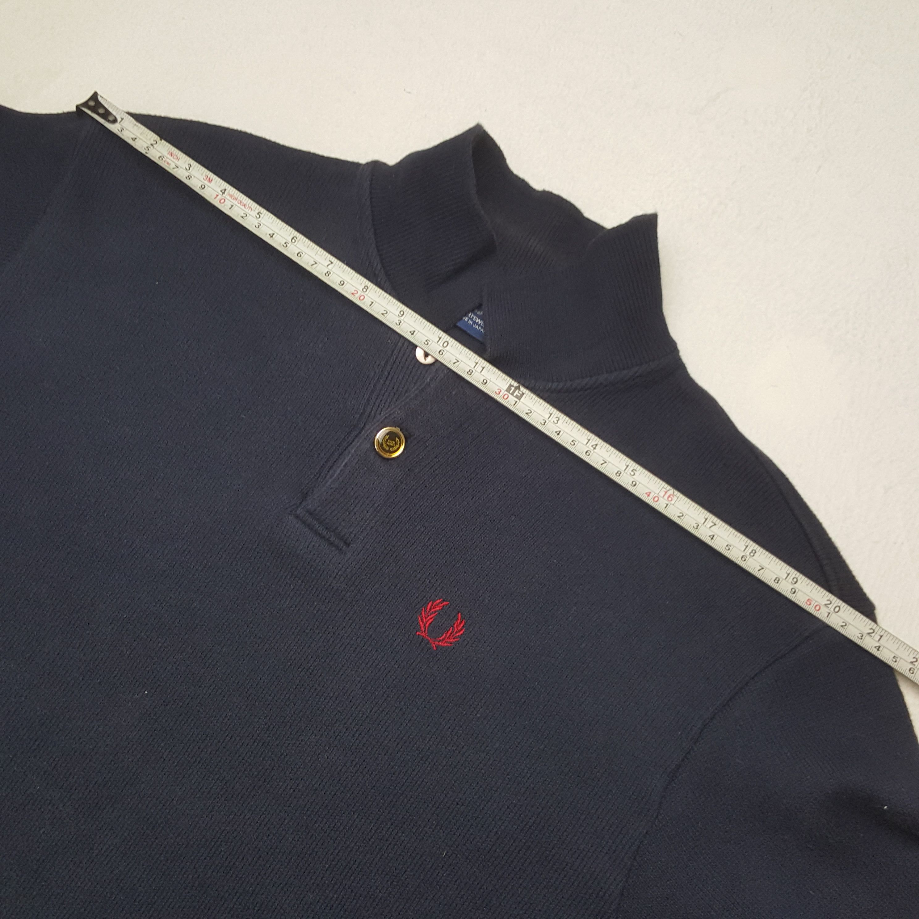 Fred Perry × Vintage Vintage Fried Perry Casual Style Collar Sweatshirt Size US M / EU 48-50 / 2 - 5 Thumbnail