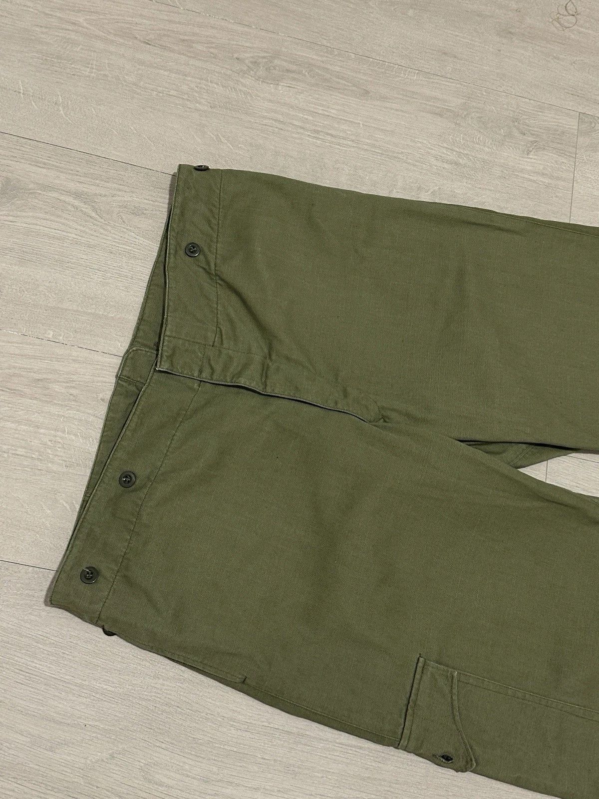 Vintage Vintage Army Militaria Pants Cut Japan Japanise Style Mens Size US 38 / EU 54 - 3 Thumbnail