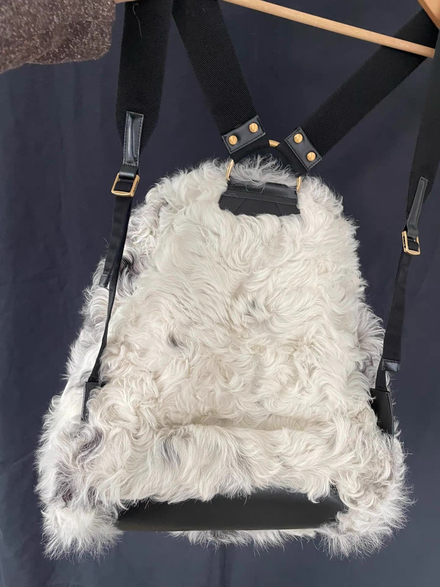 Marni Marni Shearling Backpack Ｑ21 Size ONE SIZE - 2 Thumbnail