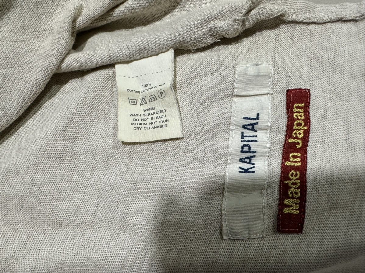 Kapital 🔥Archived Kapital Split Neck Shirt Cut & Sew Size US L / EU 52-54 / 3 - 9 Thumbnail