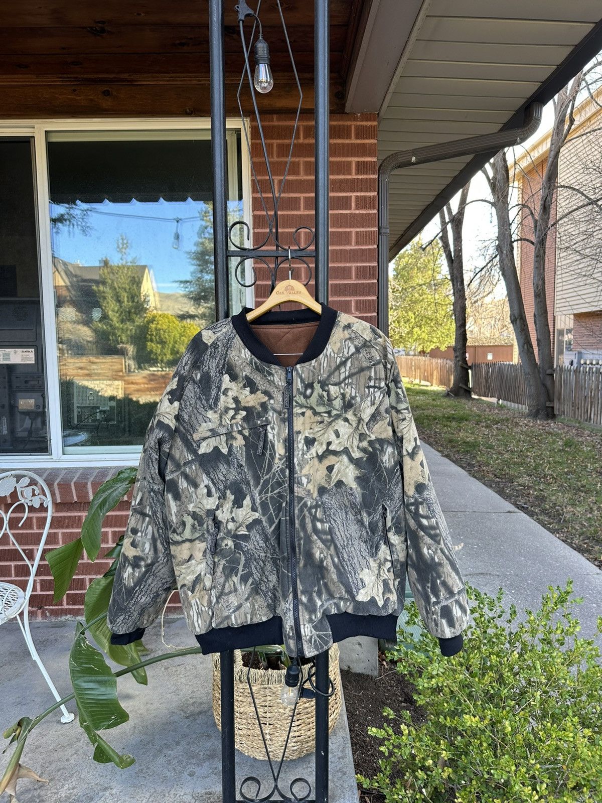 Field & Stream Vintage Field & Stream Mossy Oak Breakup Camo Bomber Jacket Size US XXL / EU 58 / 5 - 1 Thumbnail