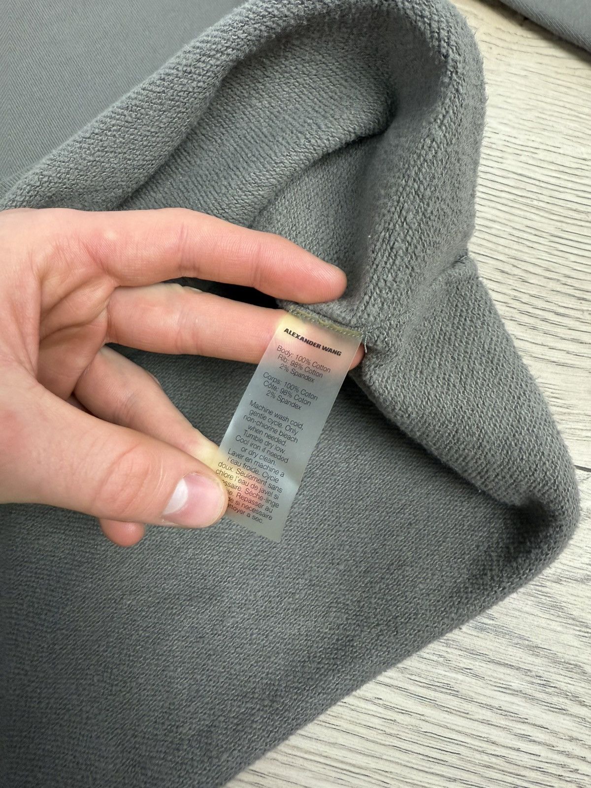 Alexander Wang Alexander Wang zipper sweatshirt rarity M Size US M / EU 48-50 / 2 - 7 Thumbnail