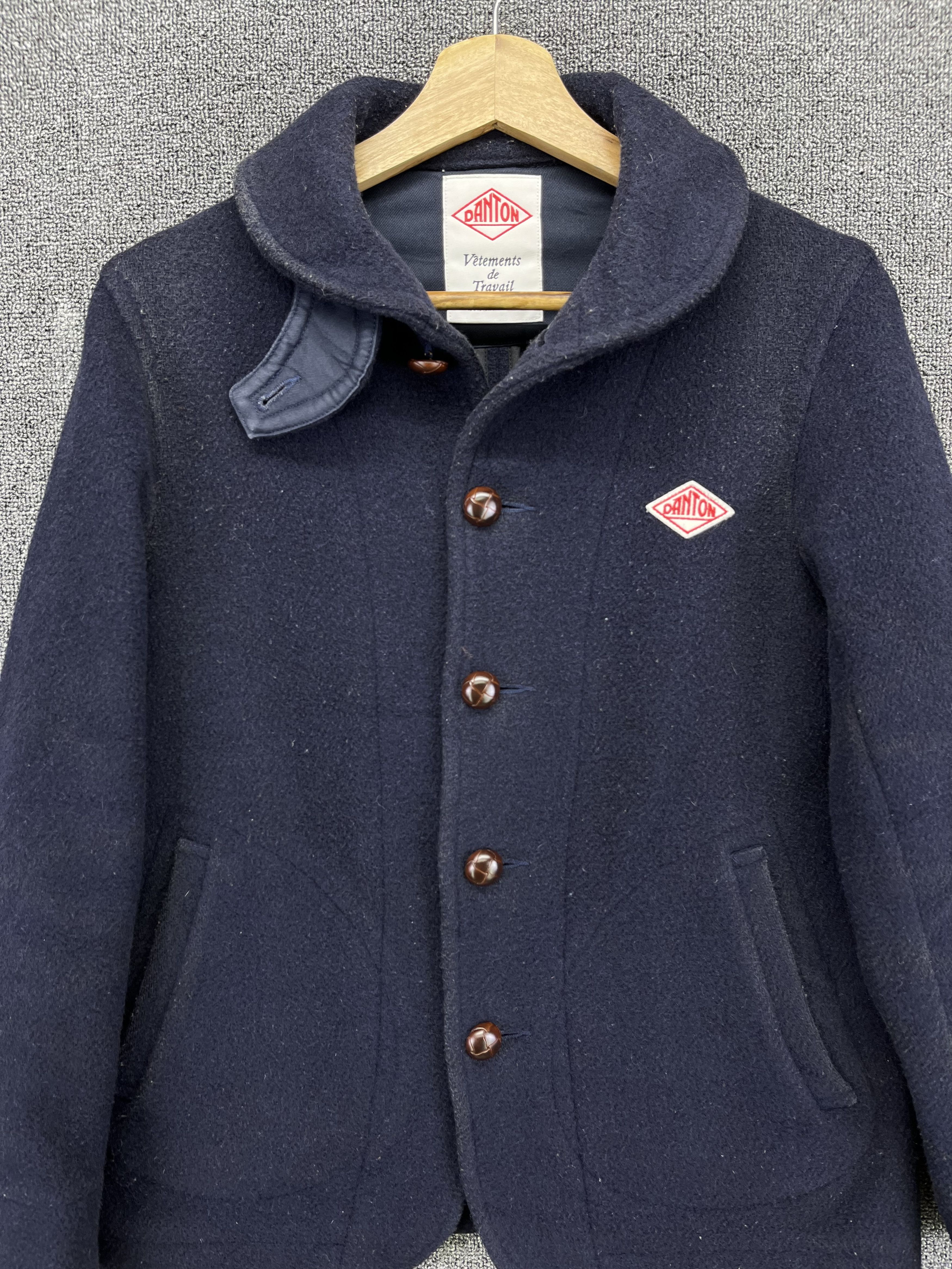 Danton Vintage Danton Rare Fleece Button Up Jacket Size XS / US 0-2 / IT 36-38 - 5 Thumbnail