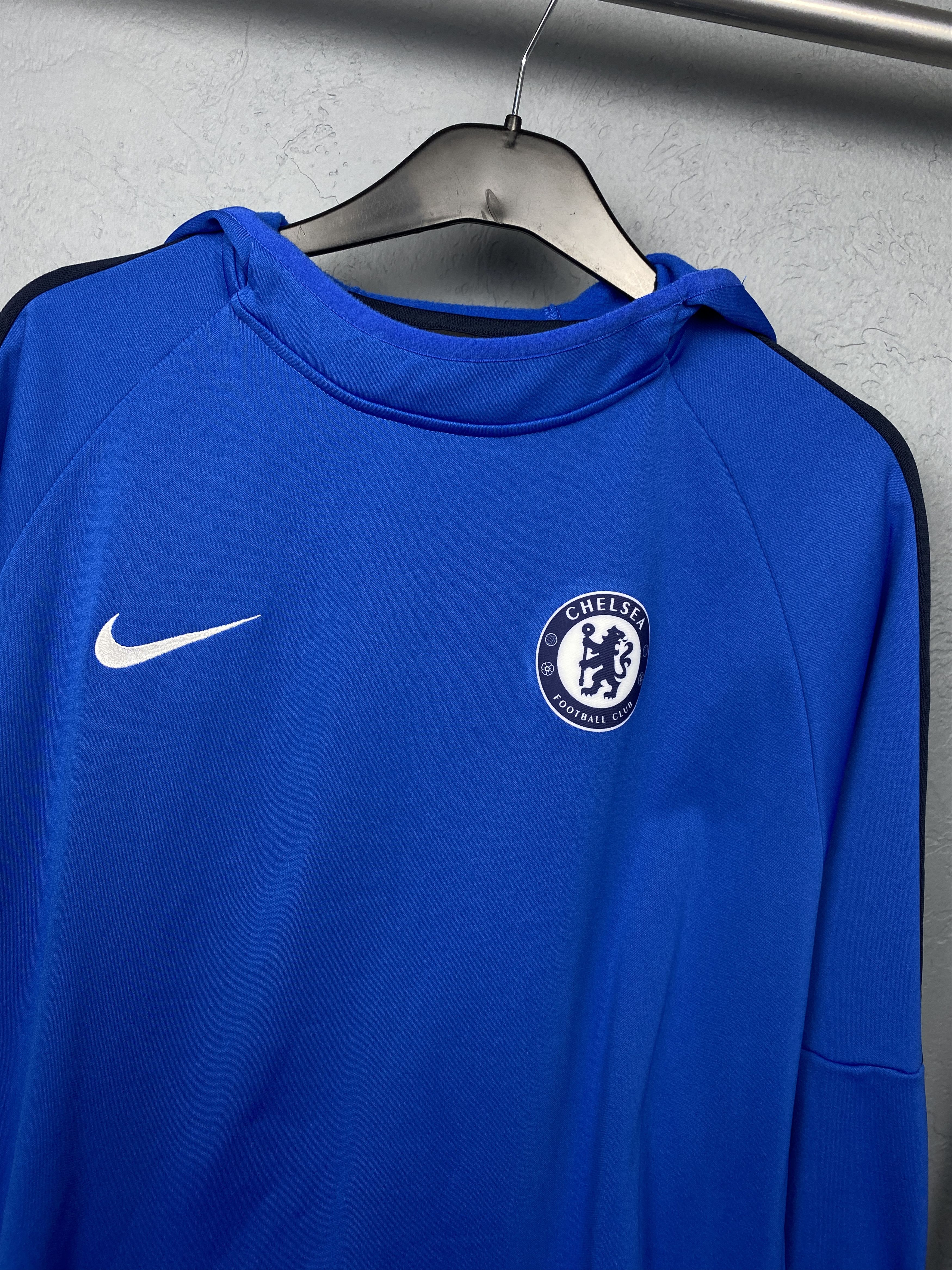 Chelsea Soccer × Nike Nike Chelsea Vintage Mens Soccer Hoodie Size US L / EU 52-54 / 3 - 2 Thumbnail