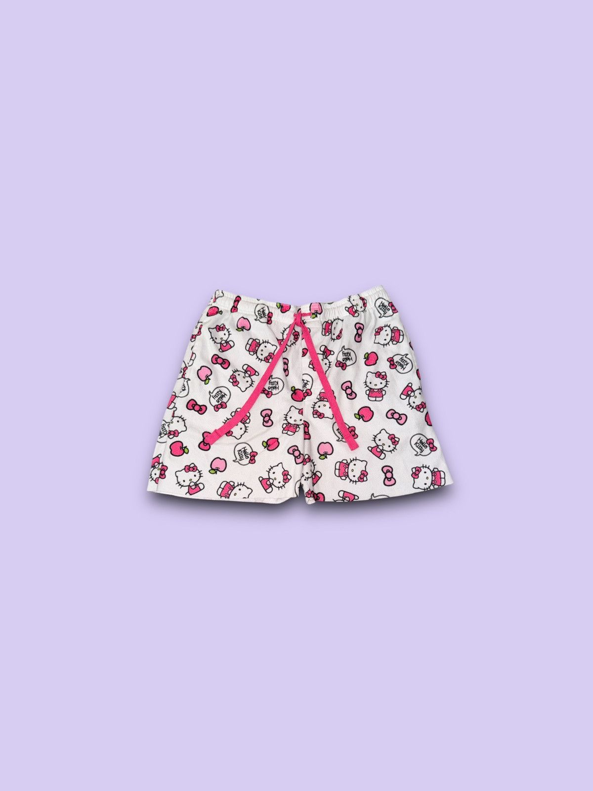 Other Vintage Hello Kitty AOP shorts white unisex small Size US 28 / EU 44 - 1 Thumbnail