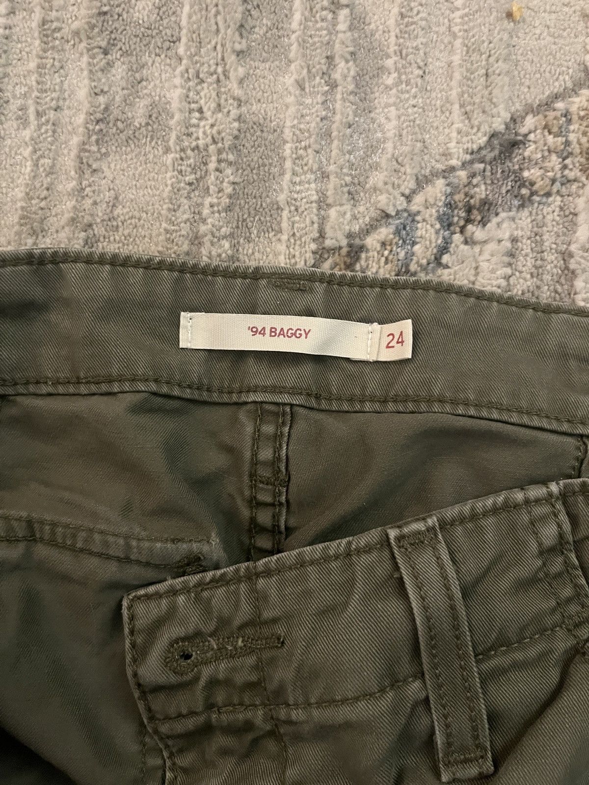 Levi's Levi’s green cargo pants Size 24" / US 00 / IT 34 - 4 Thumbnail
