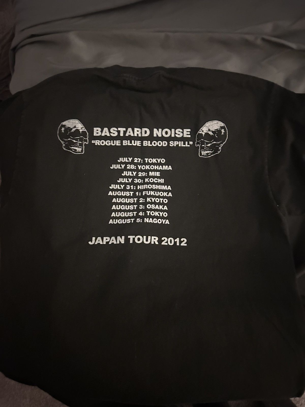 Band Tees BASTARD NOISE 2012 Japan Tour Shirt. NEVER BEEN WORN. Size US M / EU 48-50 / 2 - 11 Thumbnail