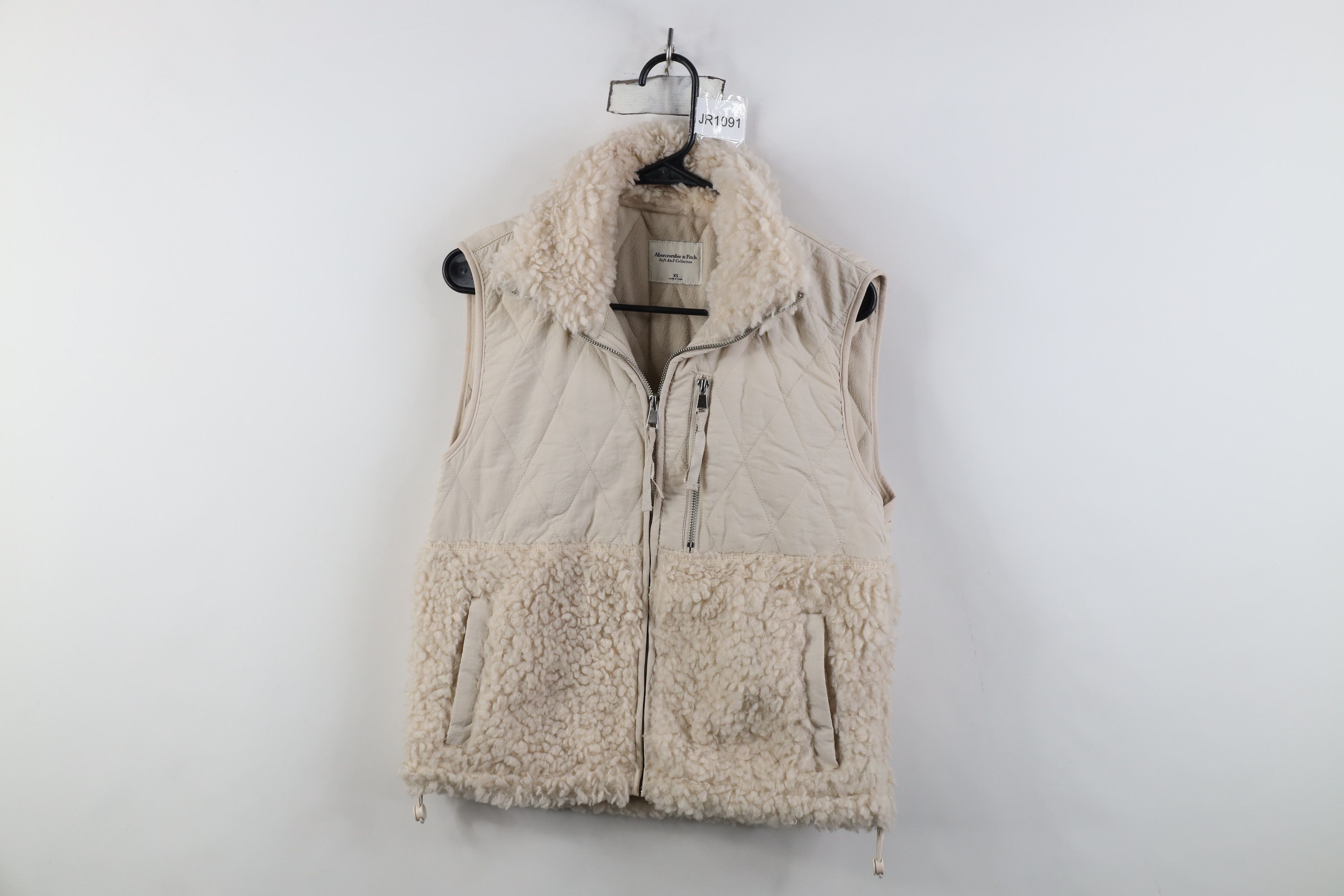 Abercrombie & Fitch Vintage Y2K Abercrombie & Fitch Deep Pile Fleece Vest Jacket Size XS / US 0-2 / IT 36-38 - 1 Thumbnail