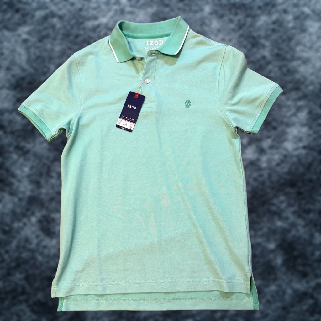 Izod IZOD Advantage Performance Polo Shirt Mens Small Slim Jade Cream NWT Jade Cream Polo Shirt Slim Fit Golf Sportswear Classic Jade Cream Mens Small NWT Size US S / EU 44-46 / 1 - 1 Thumbnail