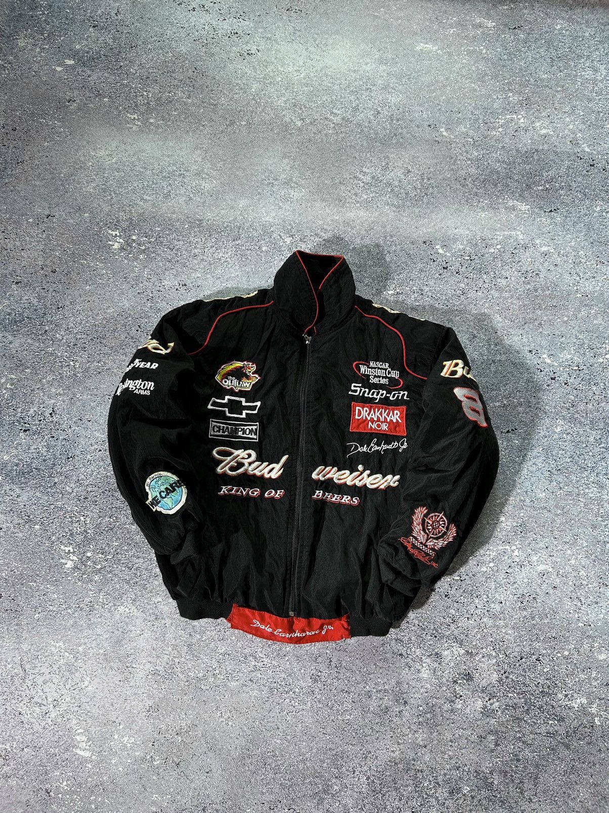 Vintage Vintage Budweiser Racing Jacket F1 Snap On Promo NASCAR | Grailed