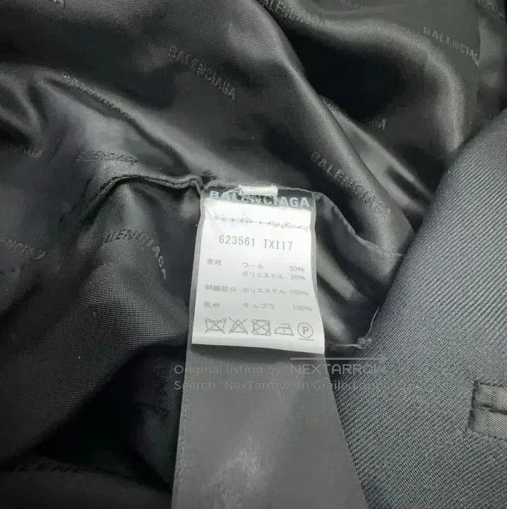 Balenciaga Balenciaga Black Short Sleeve Suit Jacket. Size US M / EU 48-50 / 2 - 7 Thumbnail