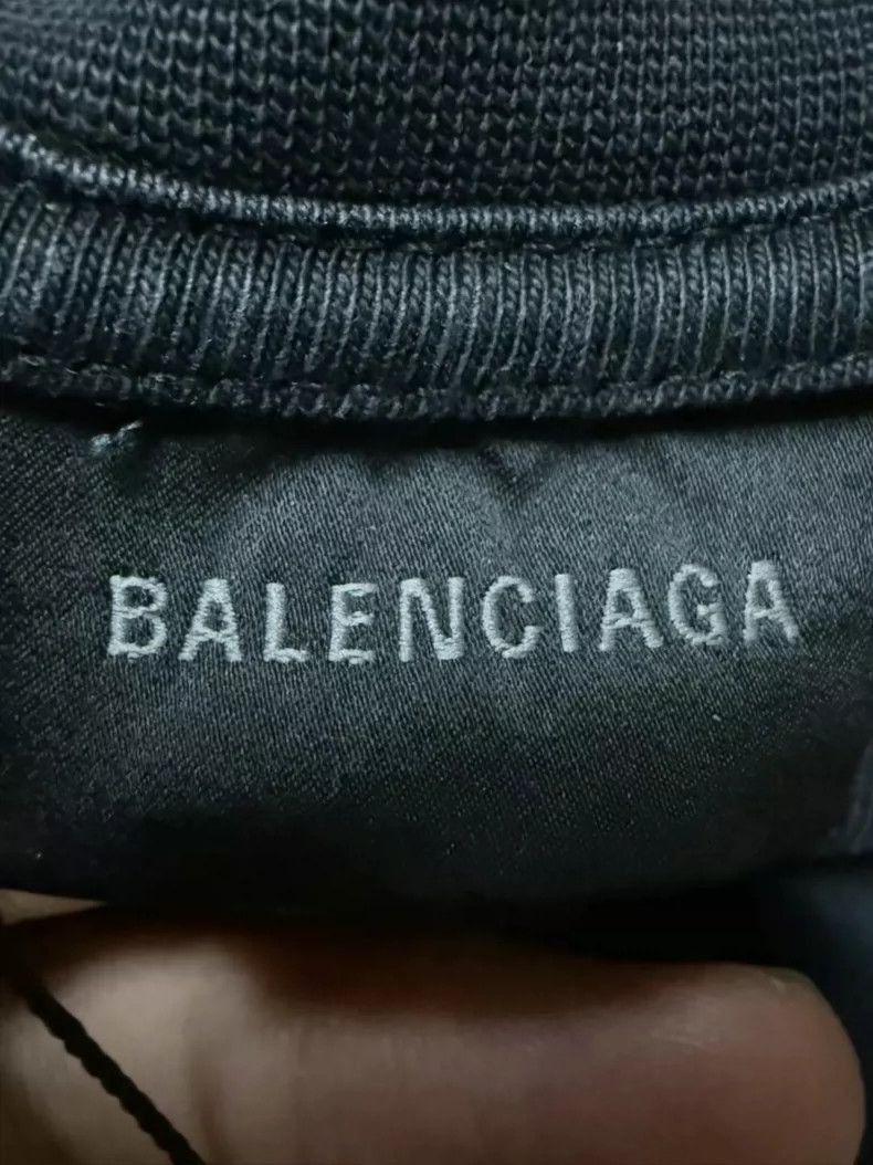 Balenciaga Balenciaga Logo Short Sleeve Shirt Size S-2506 Size US S / EU 44-46 / 1 - 3 Thumbnail
