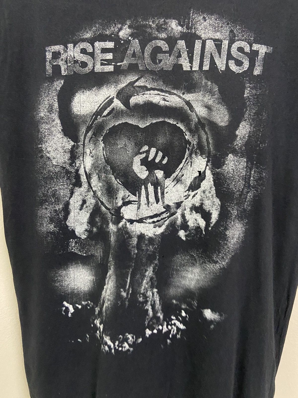 Band Tees × Vintage Vintage Y2K Rise Againt T Shirt Size US M / EU 48-50 / 2 - 2 Thumbnail