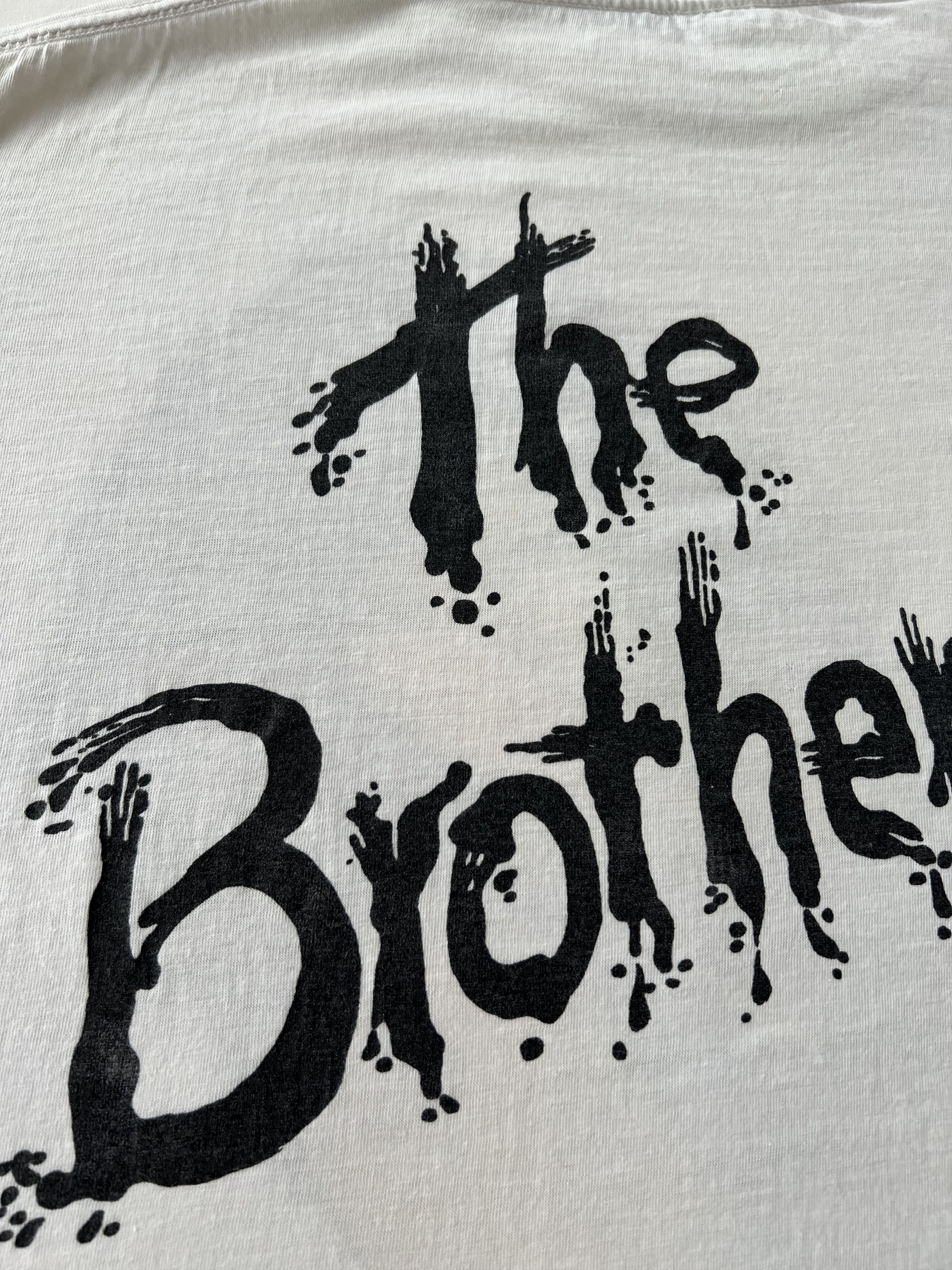 Vintage 1988 Bon Jovi The Brotherhood 80s White T-shirt