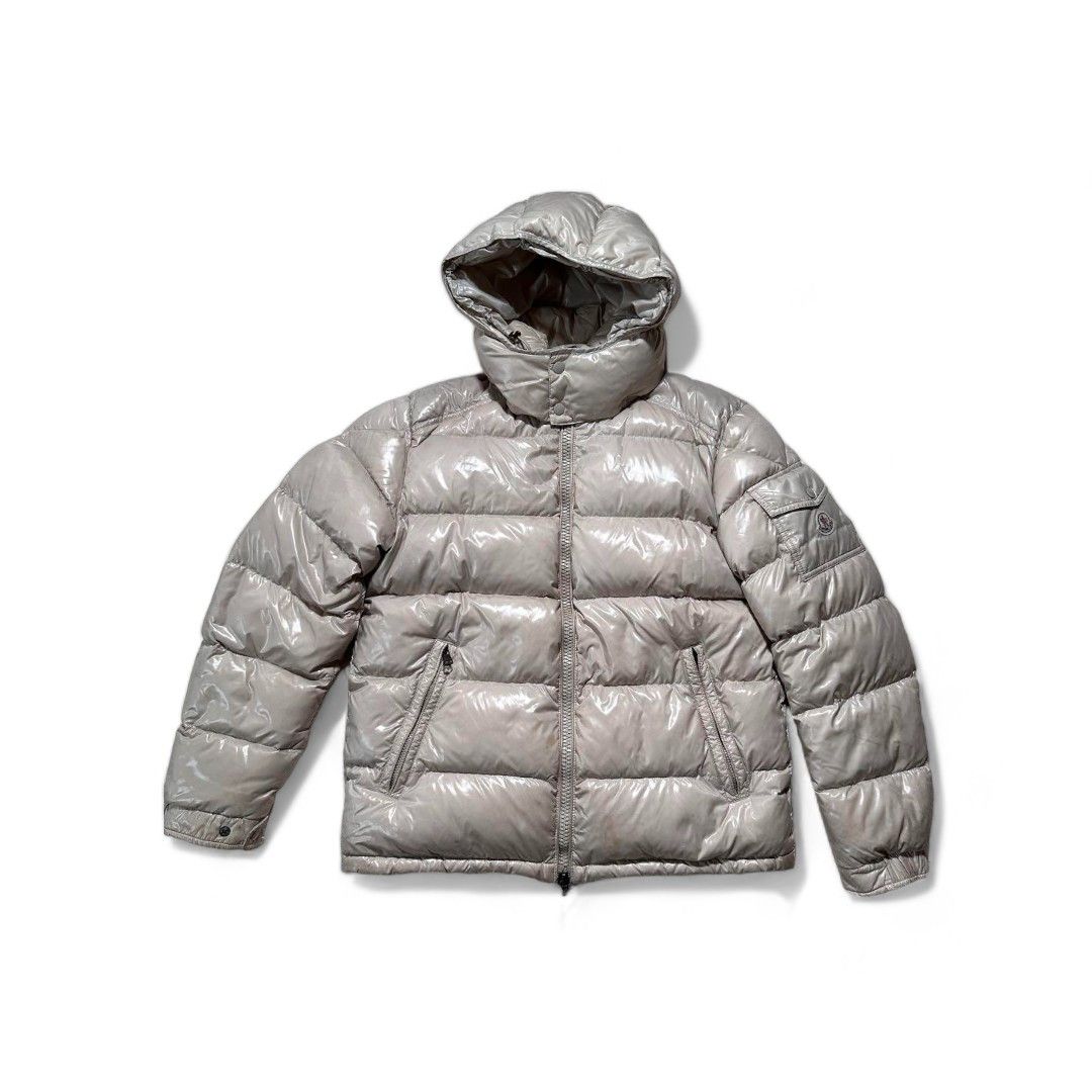 Image of Moncler - XL Maya Down Puffer Jacket White 2Way, Men's