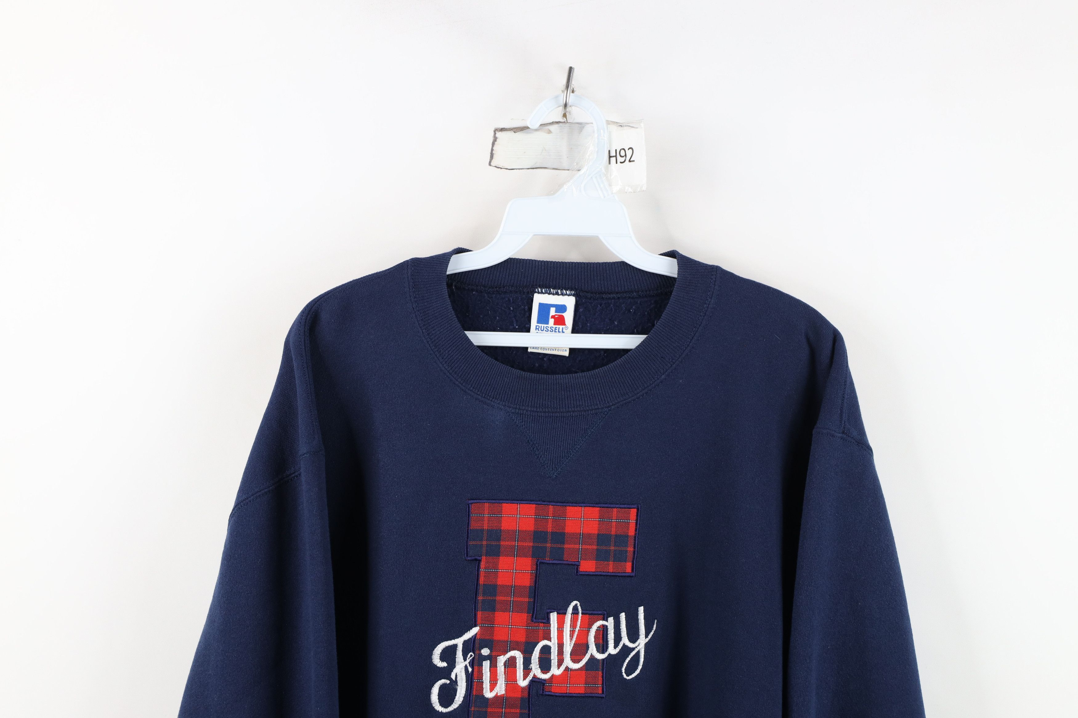 Russell Athletic Vintage 90s Russell Athletic Findlay Ohio Sweatshirt USA Size US M / EU 48-50 / 2 - 2 Thumbnail