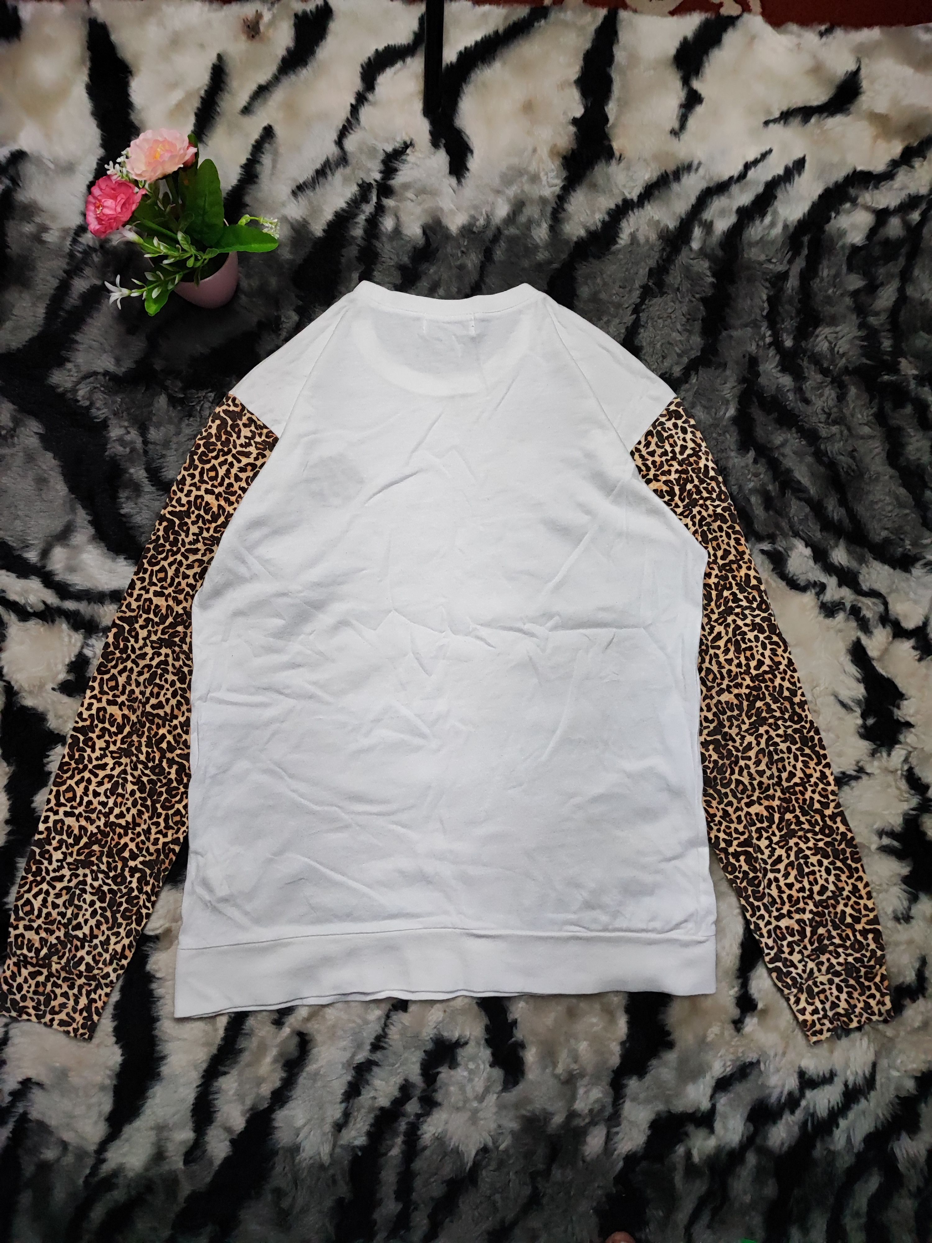 Stussy Stussy Longsleeve Leopard Design Crewneck Size S / US 4 / IT 40 - 9 Thumbnail