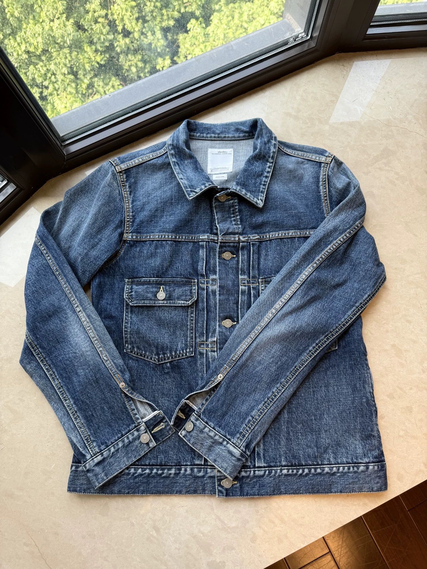 Visvim Visvim 101 JKT DRY DMGD-999 20SS Dry999 Size4 | Grailed
