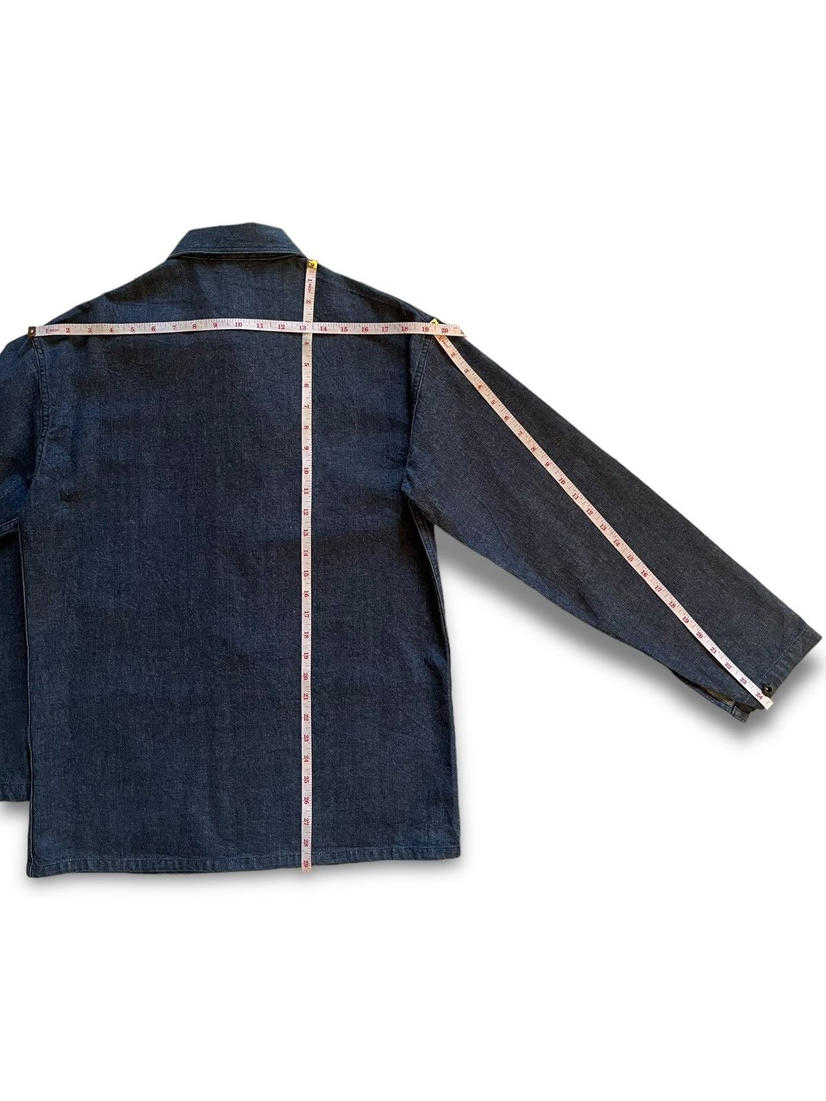 Avirex Vintage Avirex Usa Sanforized Chore Style Light Denim Jacket Size US M / EU 48-50 / 2 - 15 Thumbnail