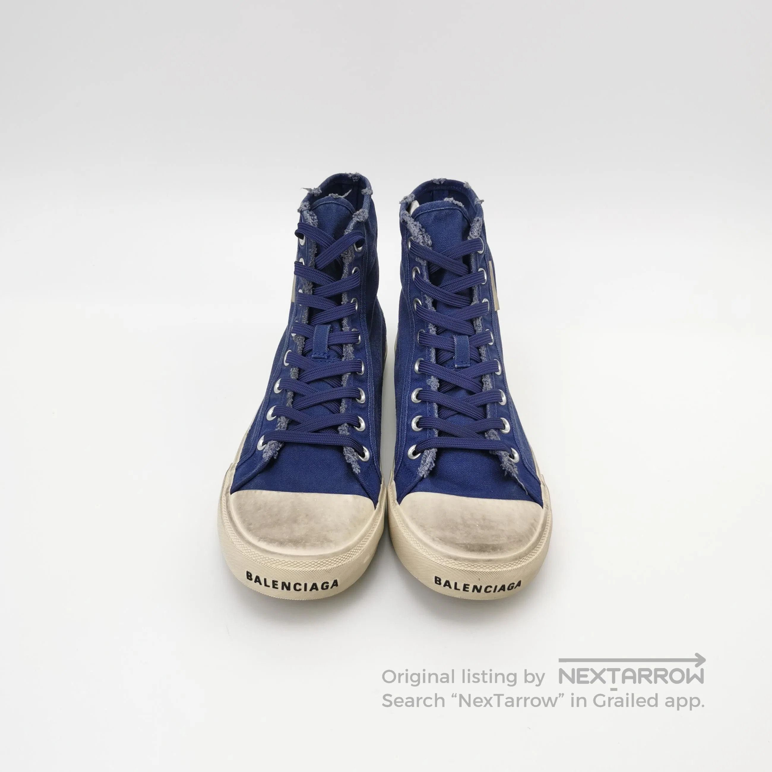 Balenciaga Balenciaga Distressed Canvas High. Size US 10 / EU 43 - 3 Thumbnail