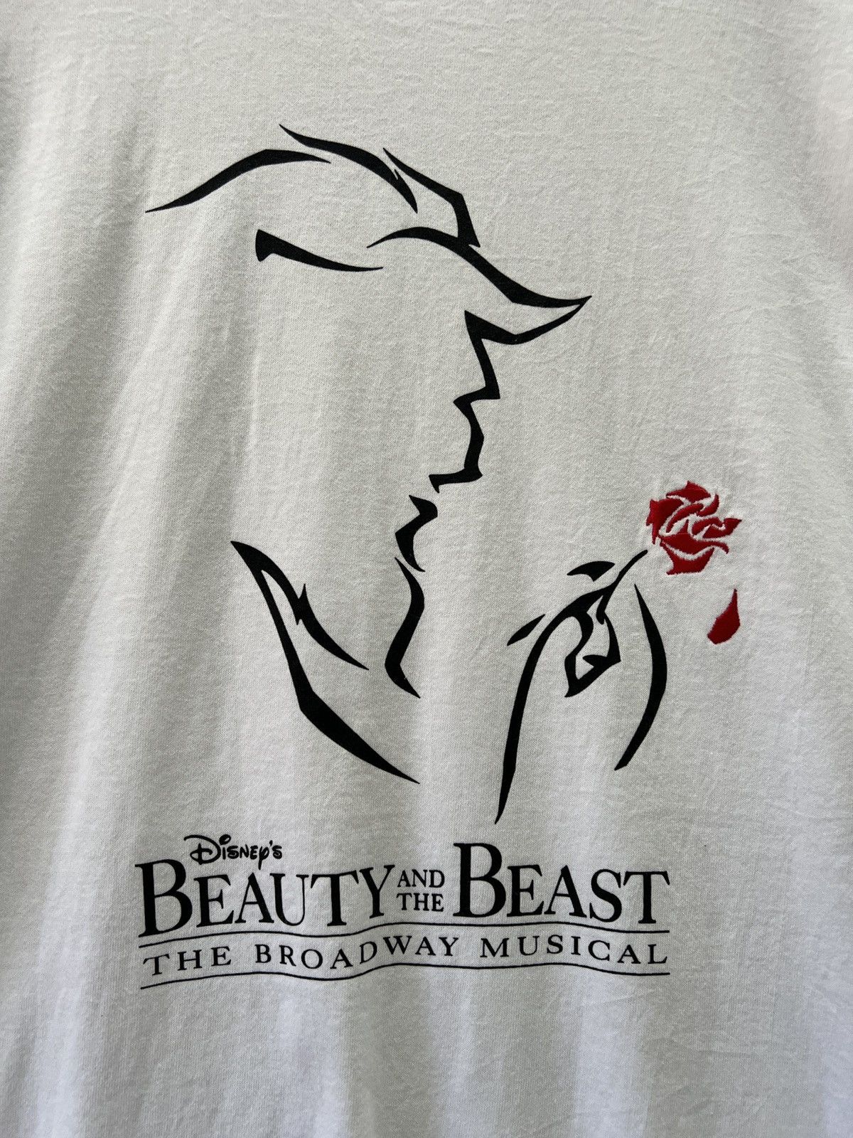 Disney Vintage 90s Disney Beauty and the Beast Tees Size US L / EU 52-54 / 3 - 3 Thumbnail
