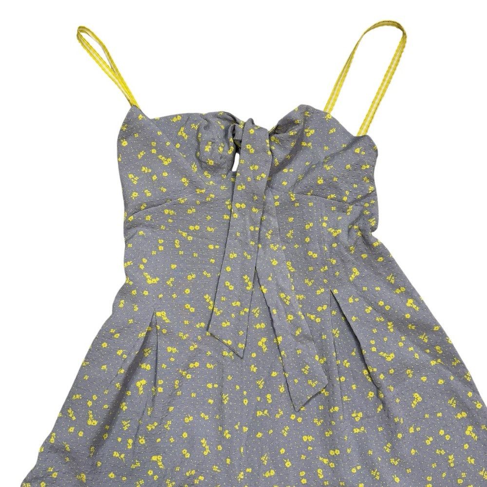 Free People NWT New $128 Free People Coming Home Sky Combo Romper Size Size 28" / US 6 / IT 42 - 9 Thumbnail