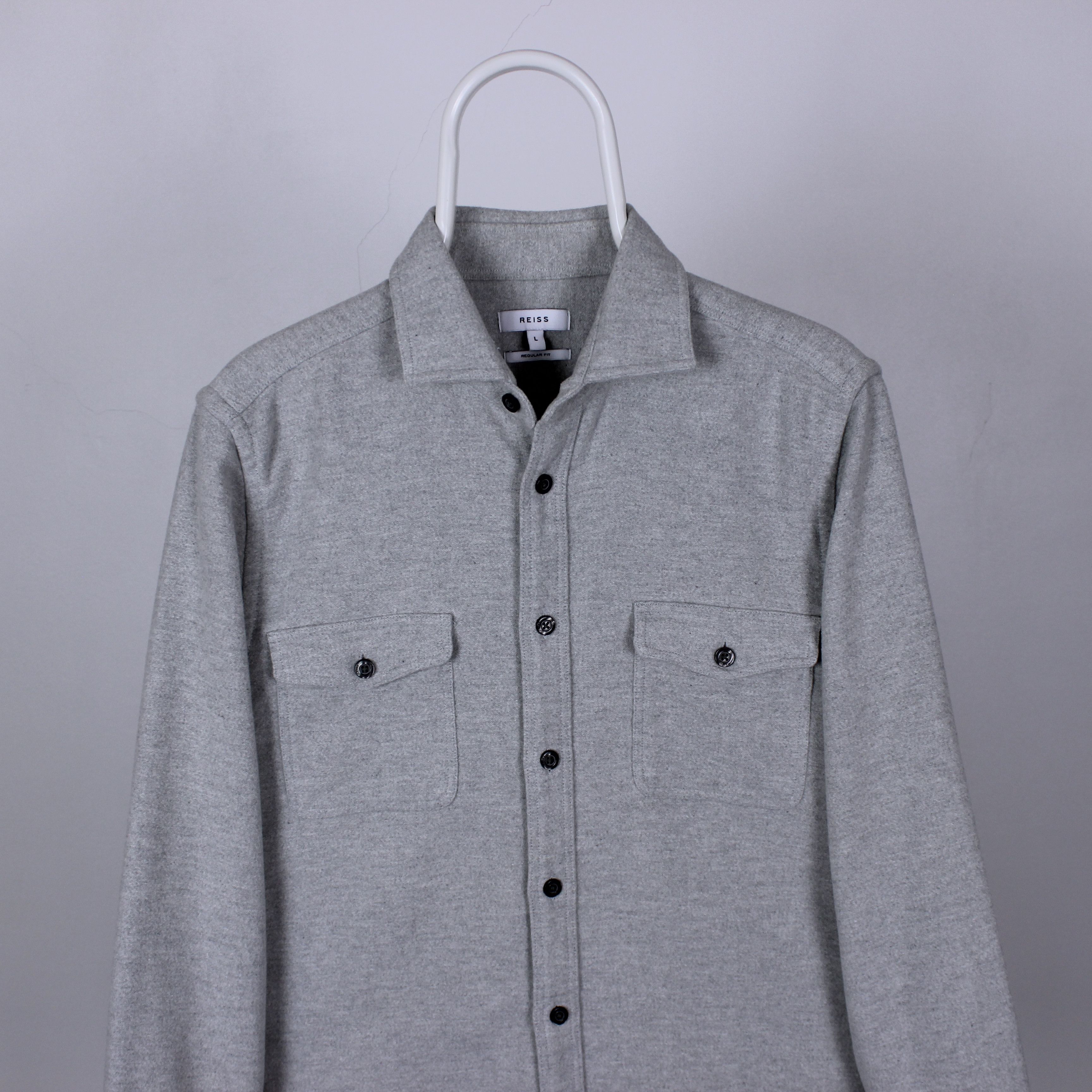 Reiss Reiss shirt heavy overshirt multipockets men L Size US L / EU 52-54 / 3 - 1 Thumbnail
