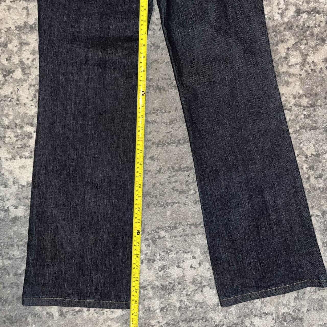 Ann Taylor Deadstock Y2K Ann Taylor Dark Wash Jeans Size 28" / US 6 / IT 42 - 6 Thumbnail