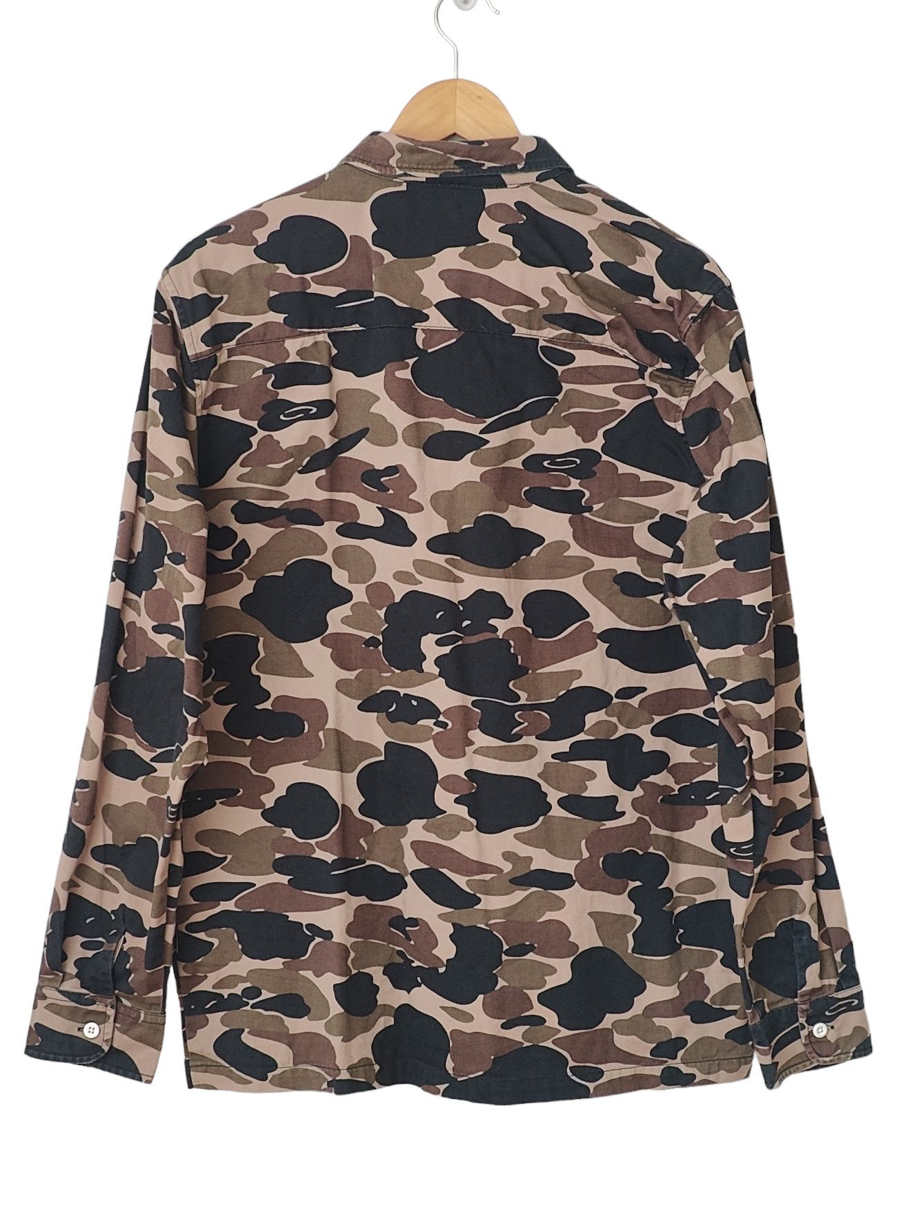 Carhartt Wip Carhartt WIP L/S Duck Camo Master Shirt Size US XL / EU 56 / 4 - 2 Thumbnail