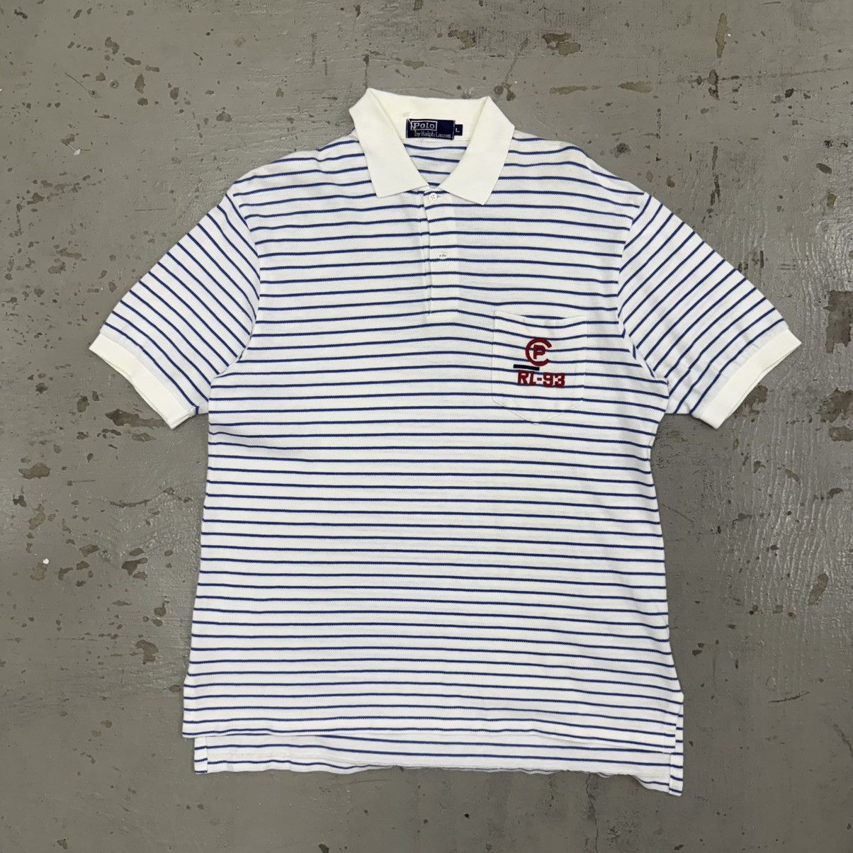 Polo Ralph Lauren Vintage Polo Ralph Lauren PRL-93 Polos Size US L / EU 52-54 / 3 - 1 Thumbnail