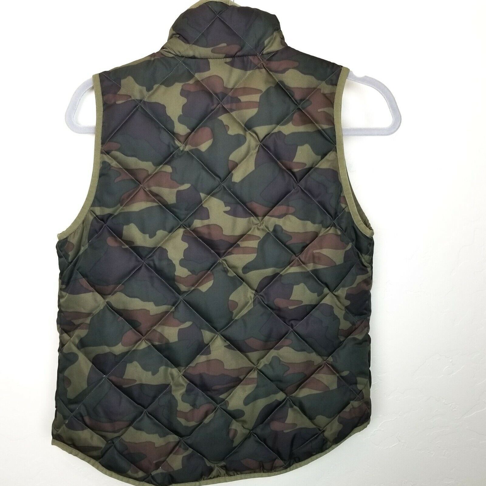 J.Crew J. Crew Womens Excusion Woodland Camo Down Quilted Puffer XS Size XS / US 0-2 / IT 36-38 - 5 Thumbnail