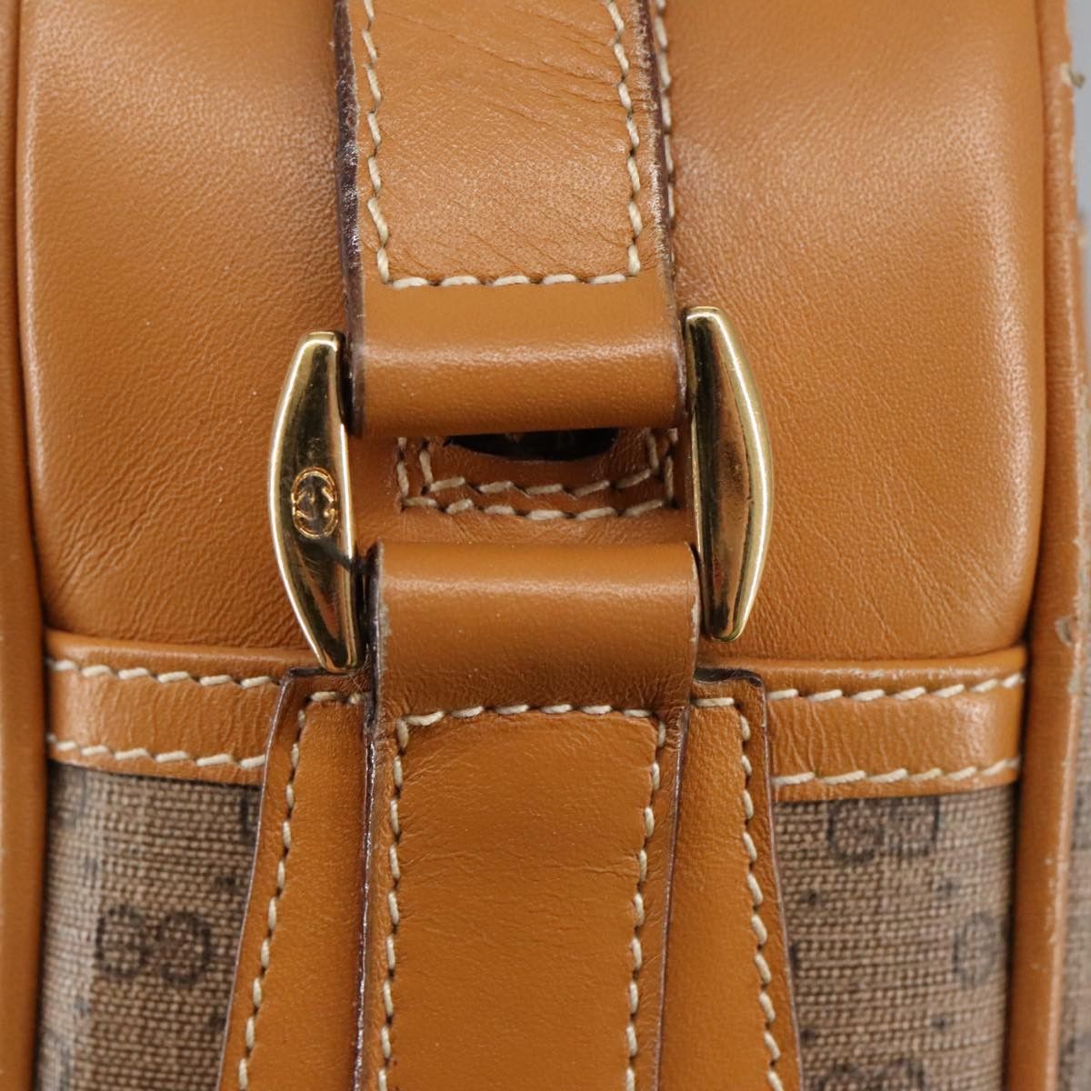 Gucci GUCCI Micro GG Supreme Shoulder Bag Pvc Leather Beige Gold Size ONE SIZE - 14 Thumbnail