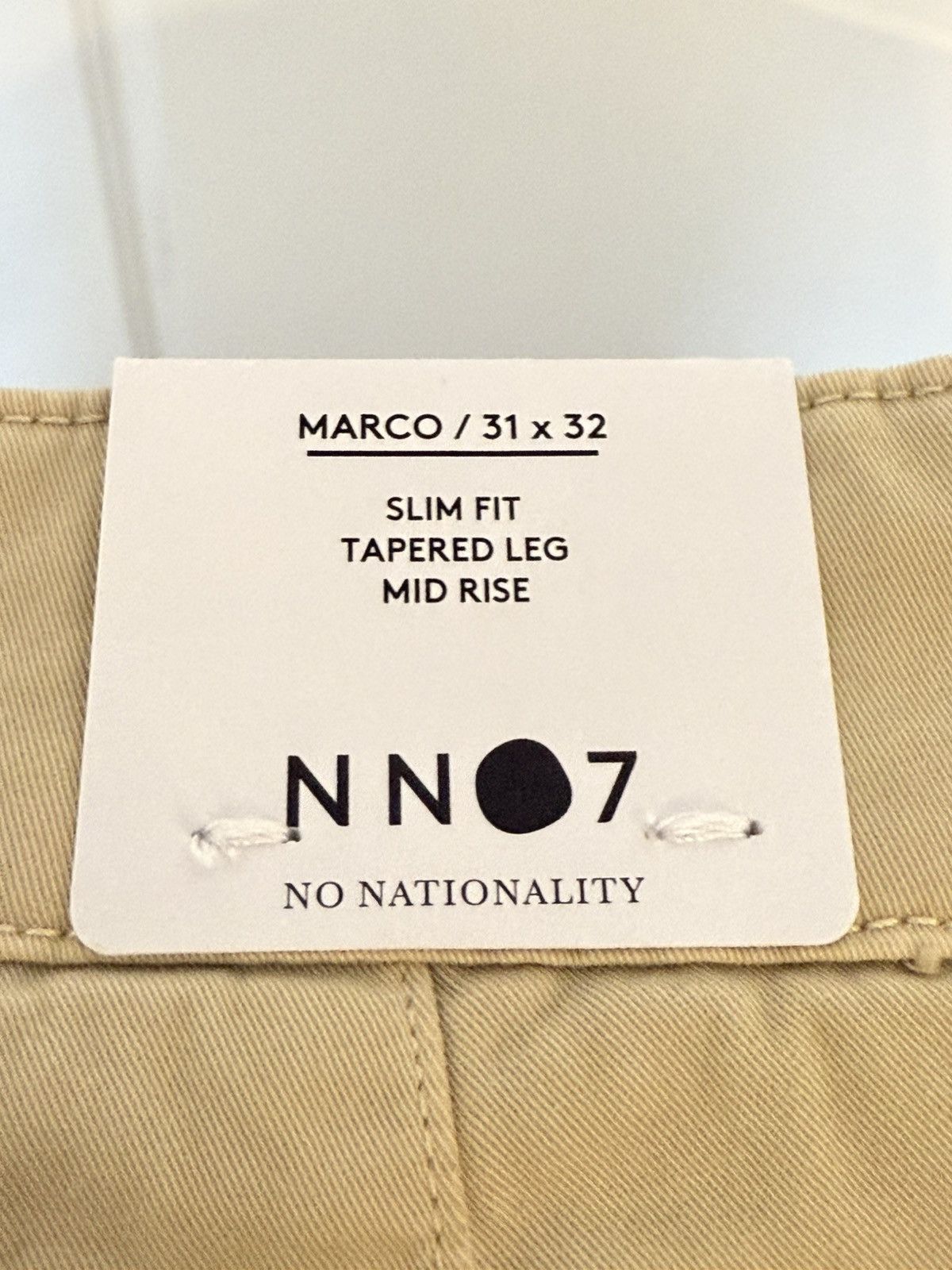 NN07 Marco Pants 31x32 Size US 31 - 13 Thumbnail