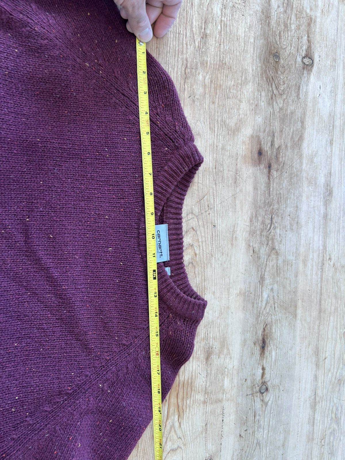 Carhartt Wip Carhartt WIP - Burgundy sweater Size US L / EU 52-54 / 3 - 5 Thumbnail