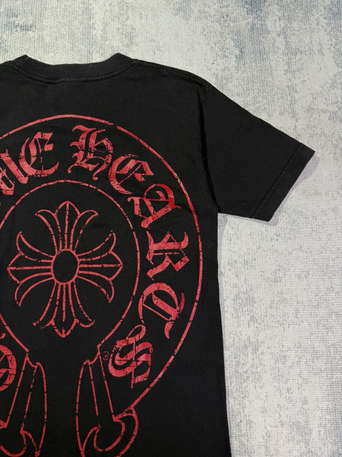 Chrome Hearts 2000s Y2K Red Horseshoe Scroll Size US S / EU 44-46 / 1 - 3 Thumbnail