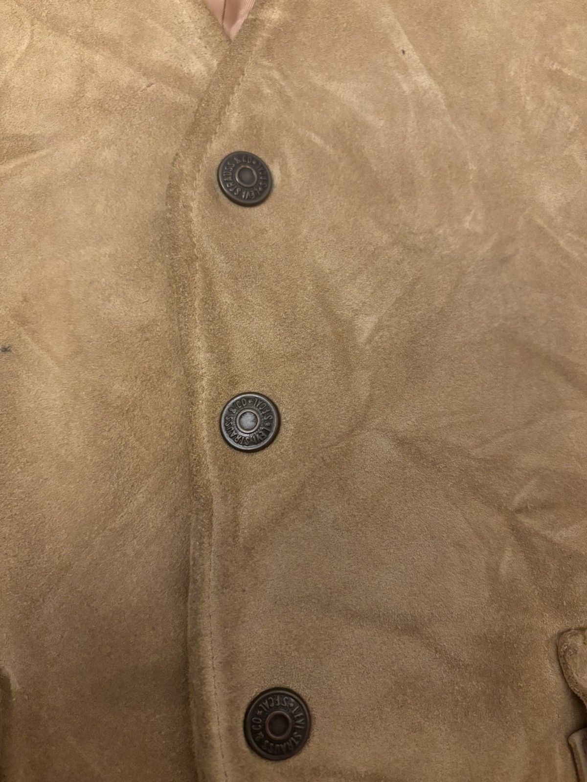 Levi's Levis vest western Size 44L - 3 Thumbnail