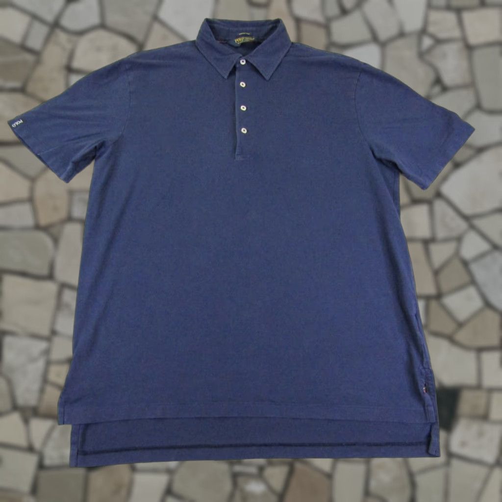 Ralph Lauren Ralph Lauren Polo Shirt Mens Large Blue Polo Golf Stretch Lisle Performance Flex Size US L / EU 52-54 / 3 - 1 Thumbnail