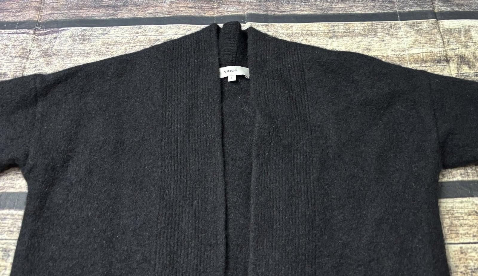 Vince Vince Cardigan Sweater Womens Small Wool Cashmere Open Size S / US 4 / IT 40 - 4 Thumbnail