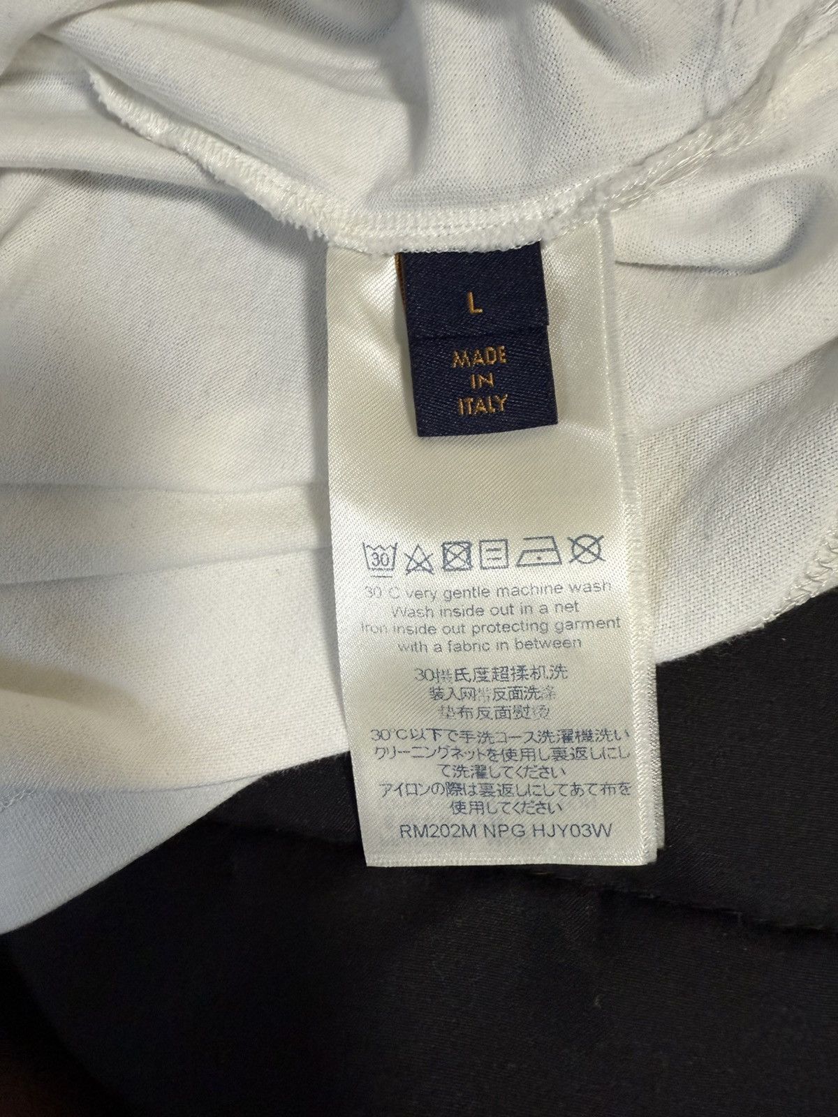 Louis Vuitton Louis Vuitton Embroidered Short Sleeve T-Shirt Size US L / EU 52-54 / 3 - 6 Thumbnail