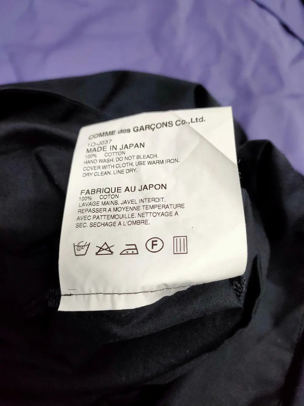 Comme des Garcons Comme Des garcons black cheongsam shirt Size US XS / EU 42 / 0 - 5 Thumbnail