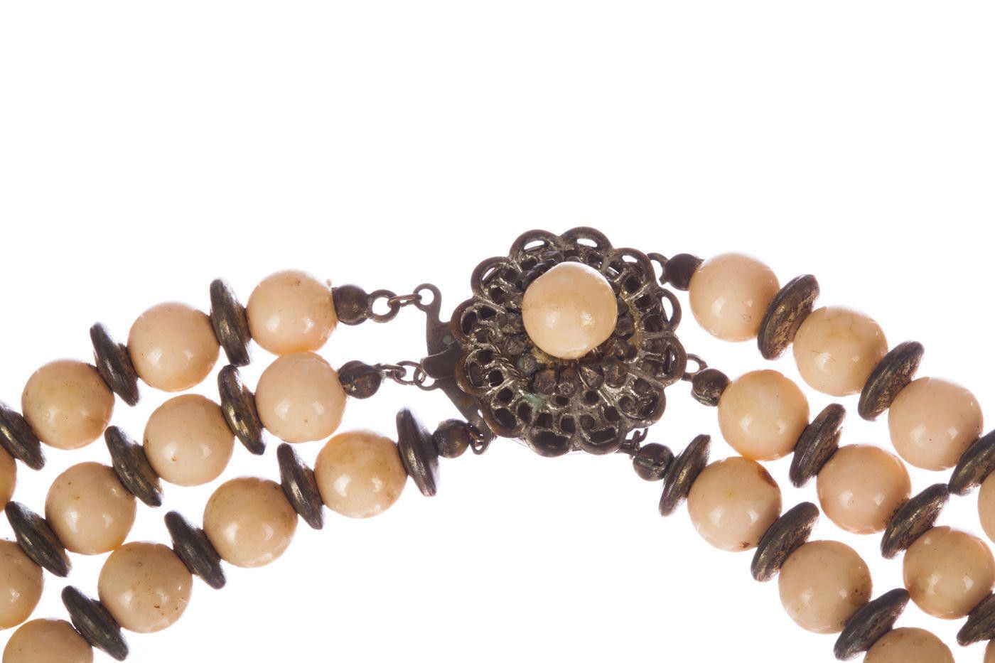 Designer Miriam Haskell Shell Bead Necklace Size ONE SIZE - 4 Thumbnail
