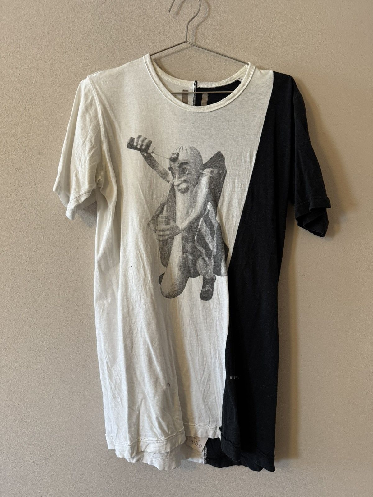 Rick Owens Drkshdw Drkshdw hot dog tee Size US S / EU 44-46 / 1 - 2 Thumbnail